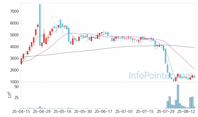 캔버스엔 주가 전망 키포인트 살펴보기 25.08.19
