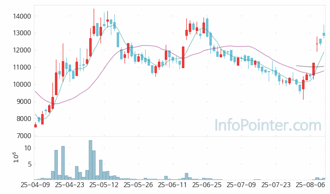 엠디바이스 주가 전망 키포인트 살펴보기 25.08.12