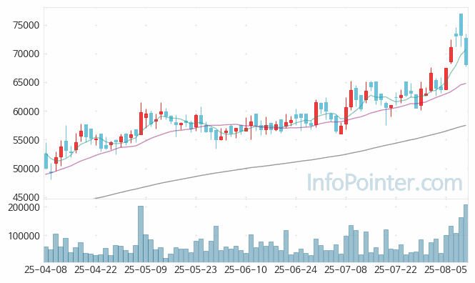 펌텍코리아 주가 전망 키포인트 살펴보기 25.08.11