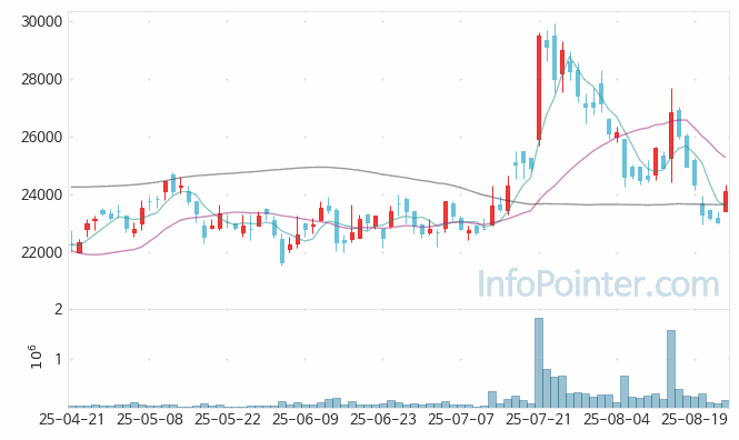 이녹스첨단소재 주가 전망 키포인트 살펴보기 25.08.25