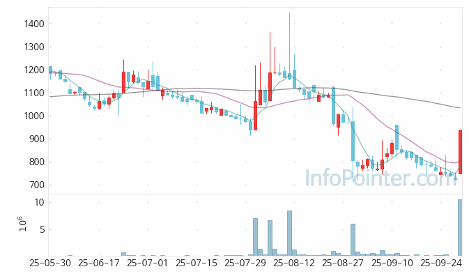 애머릿지 주가 전망 키포인트 살펴보기 25.09.30